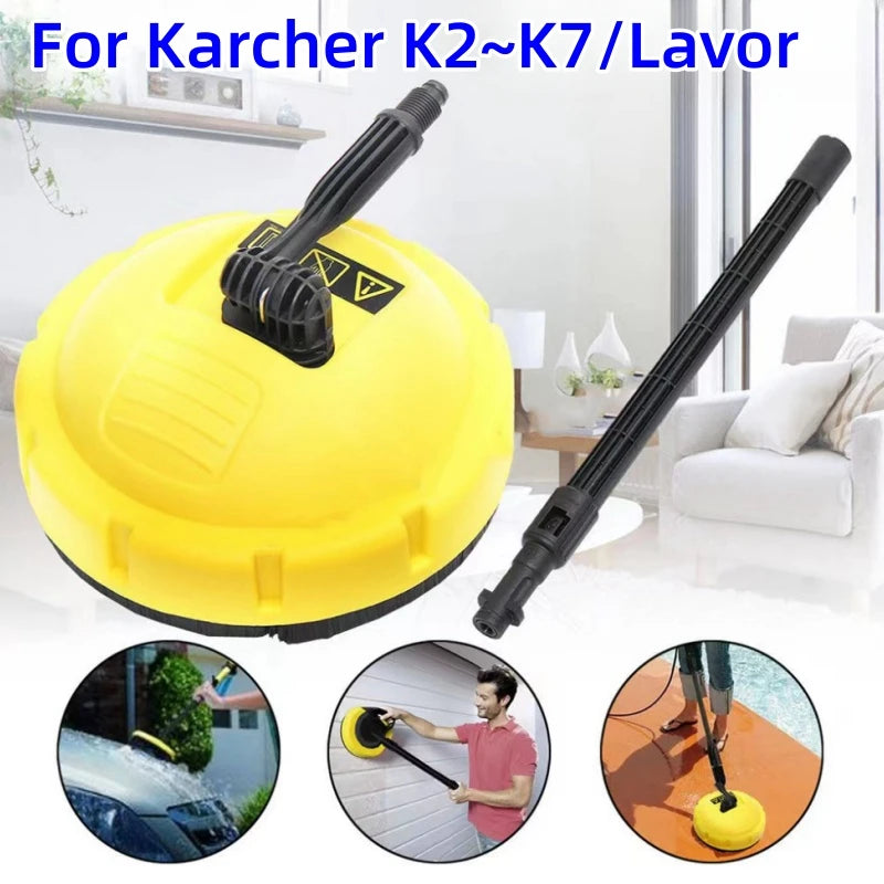 High Pressure Rotary Brush, Disc Floor Scrubber, Floor Scrubber, Cleaning Car Brush, For Karcher K ~K7/Lavor Car Washing
