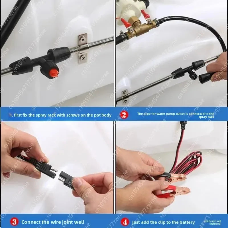Vehicle Mounted Electric Spray Garden Car Washing