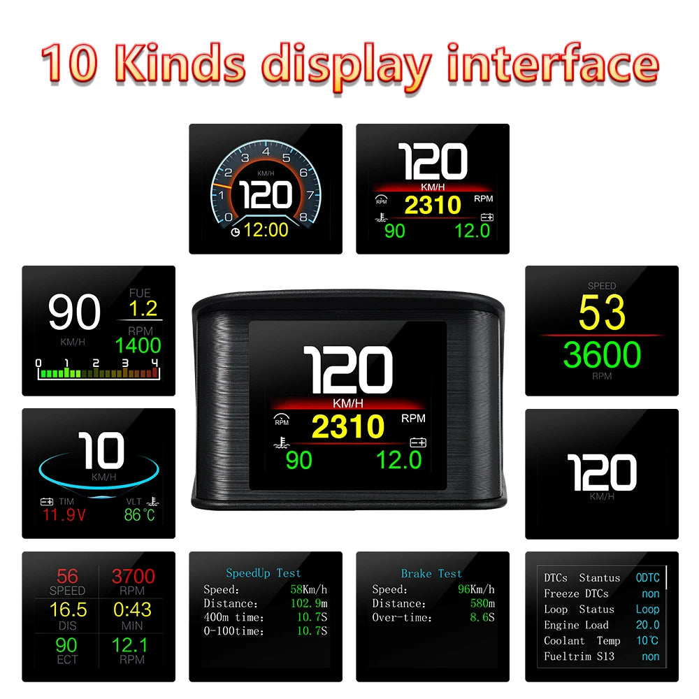 HUD OBD2+GPS On-board Computer – SwissGlanzGarage Ansicht 5