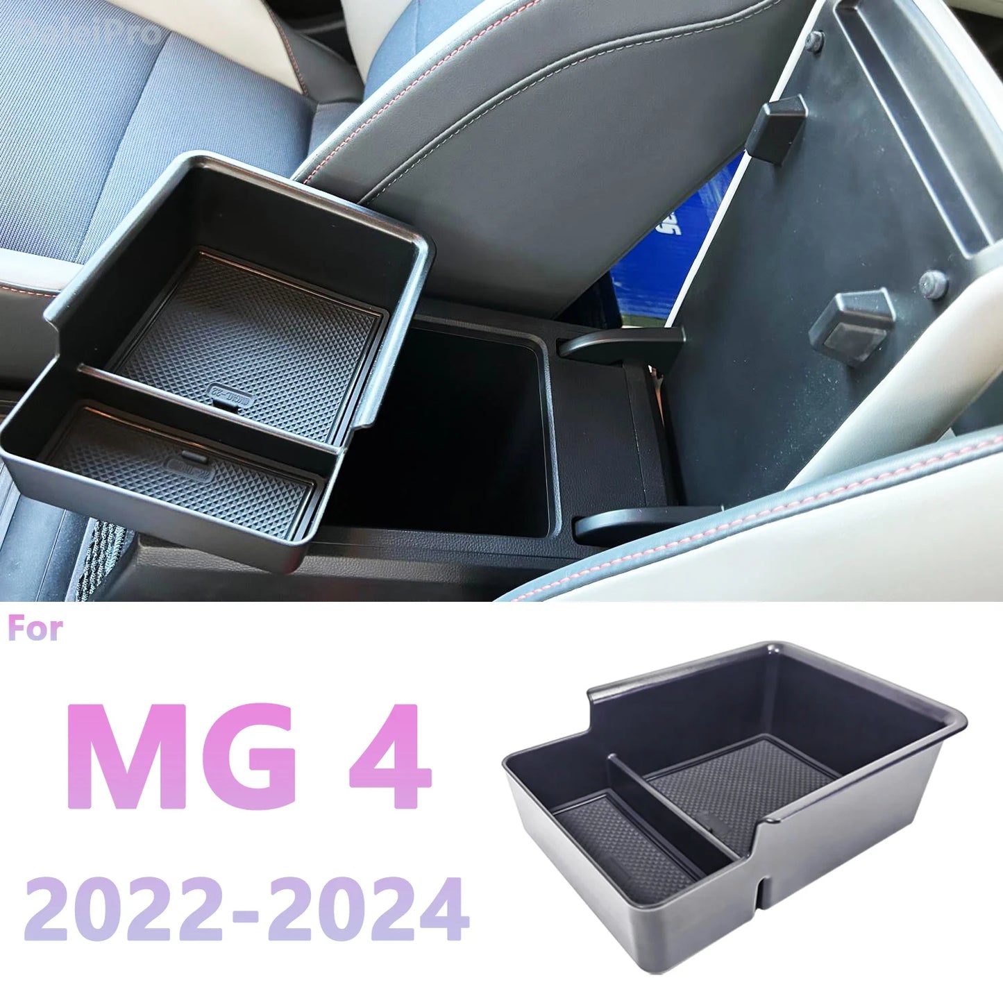 Für MG 4 EV 2022 2023 2024 Auto Armlehne Box Center Konsole Organizer