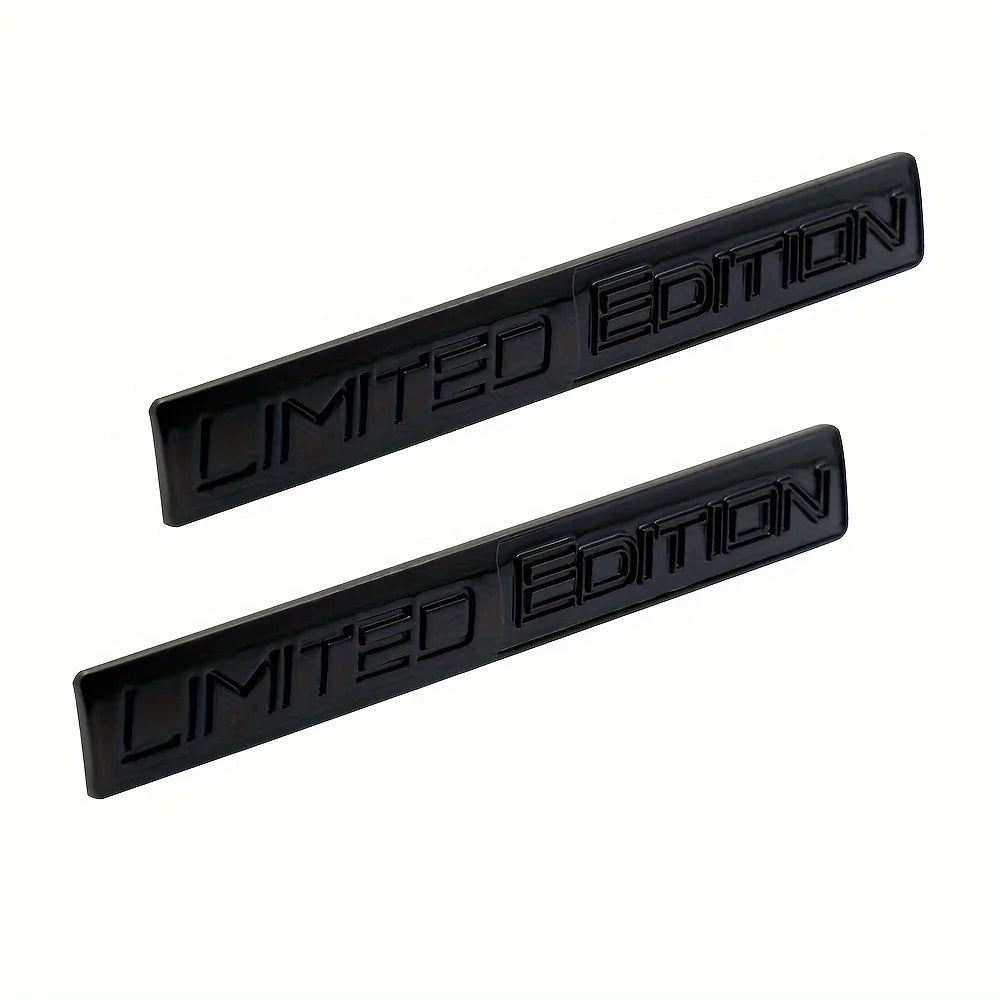 3D Metall Emblem Limited Edition Aufkleber – SwissGlanzGarage Ansicht 4