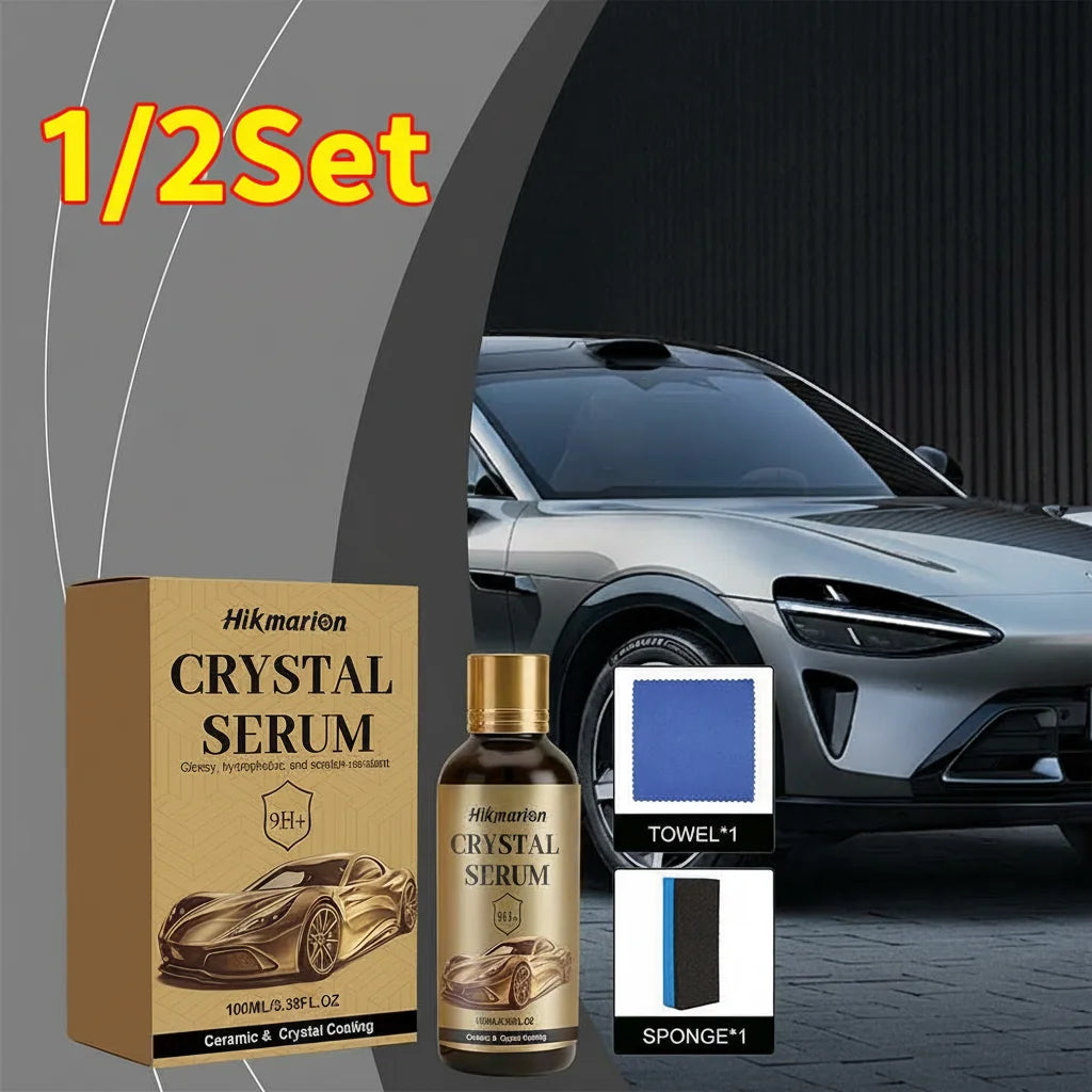 100ML PTZ Graphen-Keramikbeschichtung, 9H+ Fortschrittliches Kristallserum für Autos Professioneller Autopflege-Lacks...
