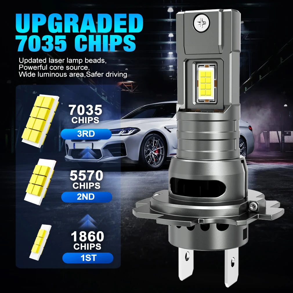 YHKOMS H7 LED Scheinwerfer 700000LM 850W – SwissGlanzGarage Ansicht 2