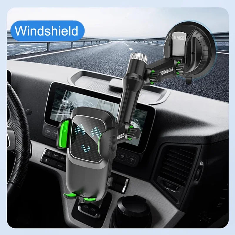 Universeller Handyhalter mit Saugnapf für das Armaturenbrett der Windschutzscheibe Ihres Autos