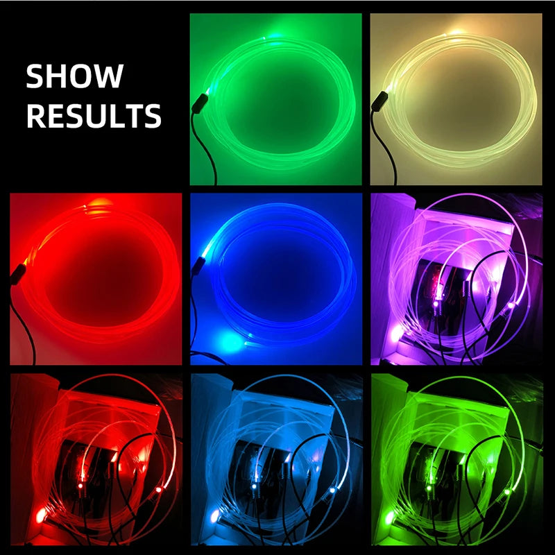 Faseroptisches Neonlicht 3M/5M/6M/8M – SwissGlanzGarage Ansicht 6