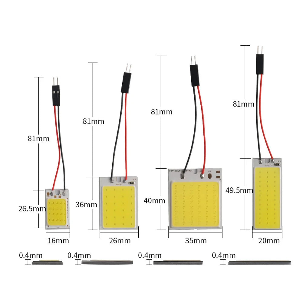 LED Innenraumbeleuchtung 6000K Weiss – SwissGlanzGarage Ansicht 4