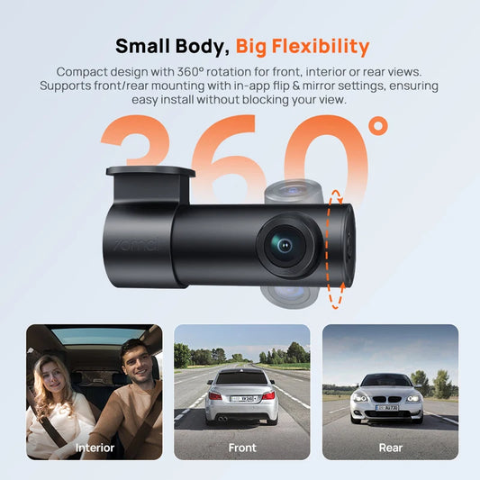70mai Dash Cam M310 Plus 2K – SwissGlanzGarage Ansicht 2