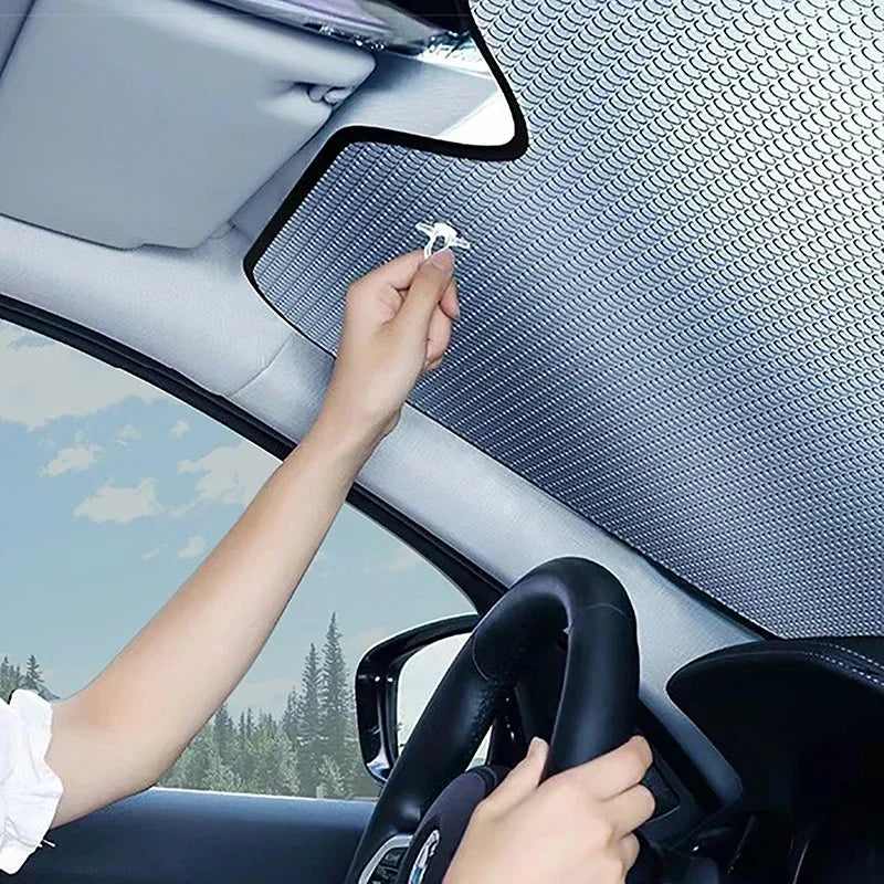 Neue Auto Frontscheibe Sonnenschutz UV Schutz Schatten Sonne Schutz Windsch