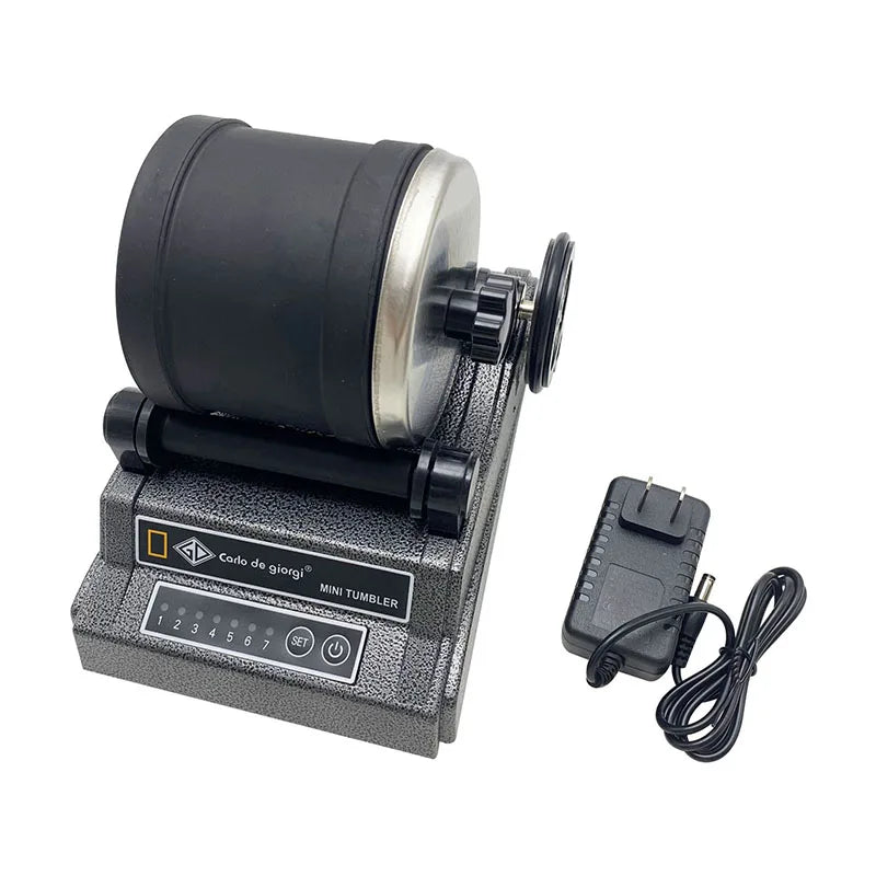 Elektrische Poliermaschine Buddha Perlen Polieren und Schleifen Low-Speed Roller Gummifass Poliermaschine