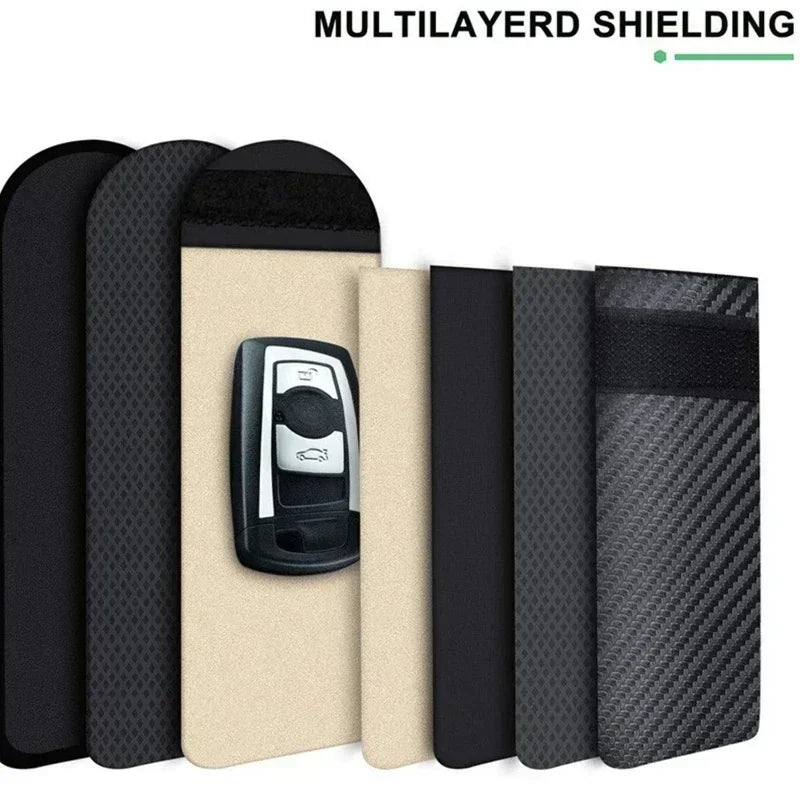 Faraday Schlüsselhülle RFID Signalblocker – SwissGlanzGarage Ansicht 3