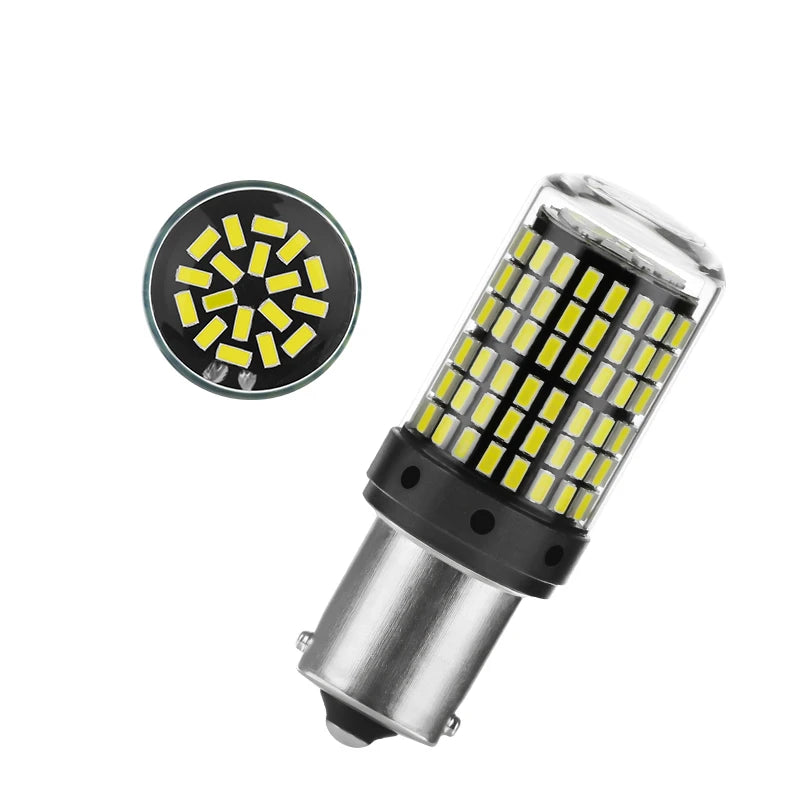 YiRui 12-48V LED Birnen BA15 Set – SwissGlanzGarage Ansicht 3