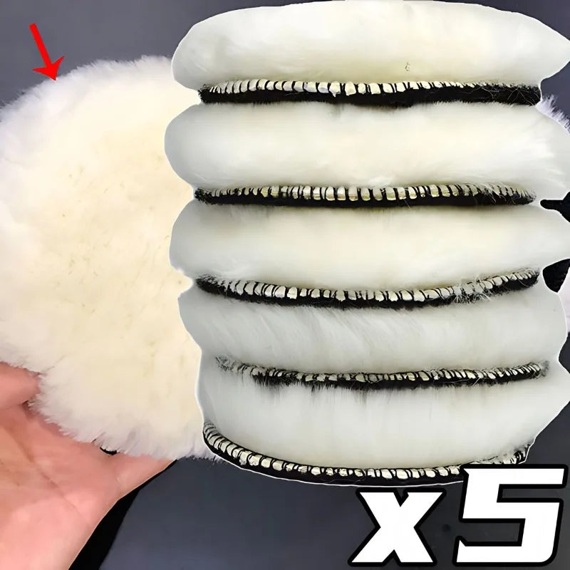 3/4/5/6/7 zoll Polieren Kit Polieren Pad Auto Wachsen Schwamm Disk Wolle Rad Aut