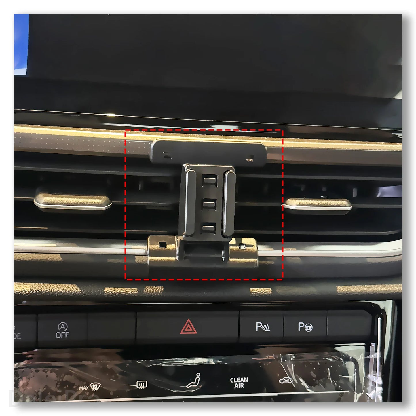 Für Volkswagen VW T-ROC 2023-2026 Auto Telefon Halterung Drahtlose Lade Telefon Halter Spezielle Feste Basis Auto Inn...