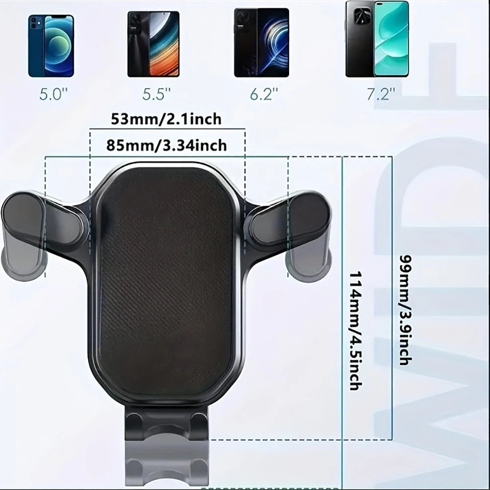 Schwerkraft Auto Telefon Halter Air Vent Clip Halterung Mobile Handy Ständer Smartphone GPS Navigation Halterung Für ...