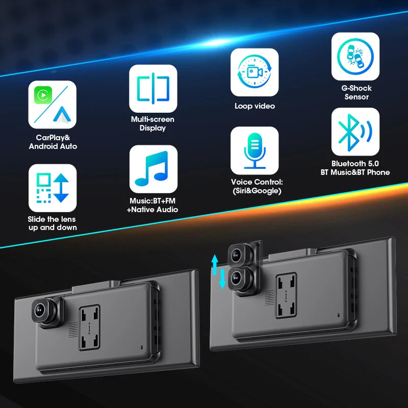 11.26 Zoll 4K DVR Kabellos CarPlay Kamera – SwissGlanzGarage Ansicht 3