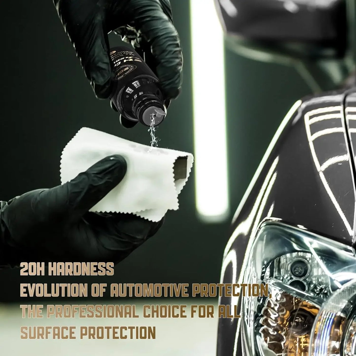 20H Professionelle Graphen-Keramikbeschichtung für Autos 10+ Jahre Schutz Hydrophob Kratzfest UV-Beständig Hochglanz-...