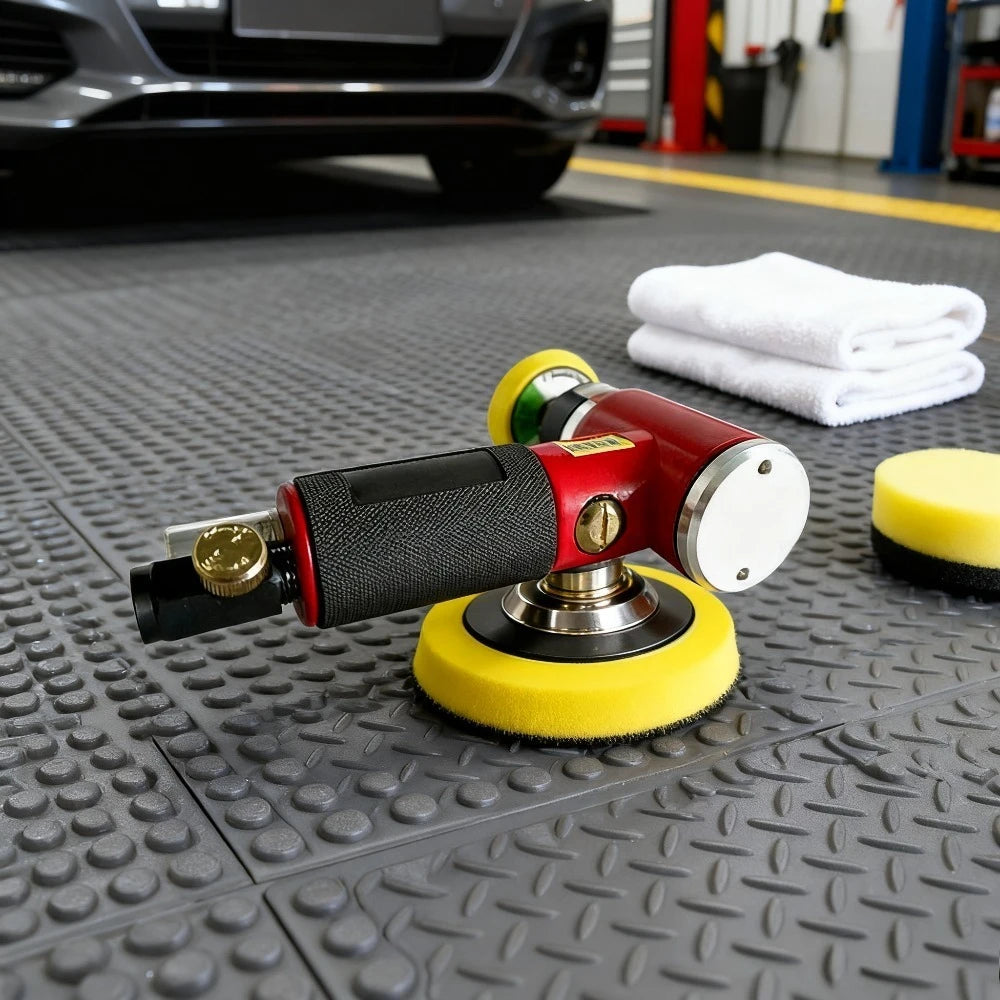 Polier- und Wachsexzenterpoliermaschine, pneumatische Poliermaschine, Autowachsm