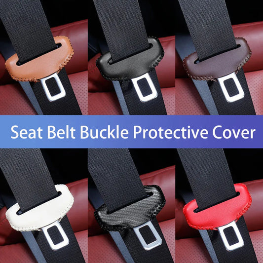 Sitzgurt-Buckle Abdeckung PU-Leder – SwissGlanzGarage Ansicht 2
