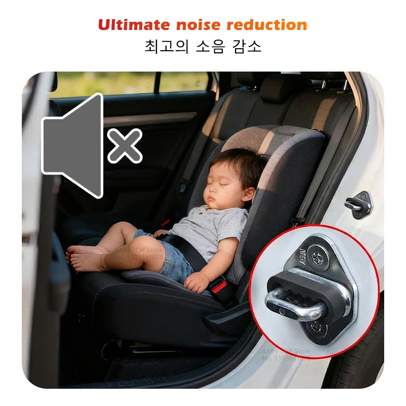 Türschloss-Dämpfer Universal Soundproof Damper – SwissGlanzGarage Ansicht 4