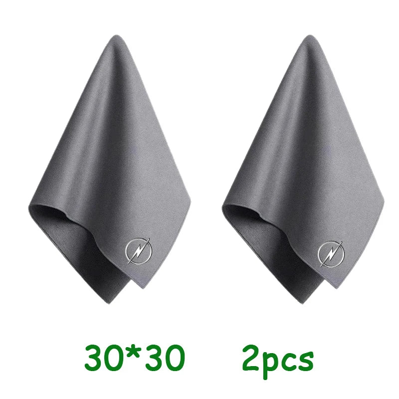 Mikrofaser Auto-Poliertücher Set 30x60cm und 30x30cm
