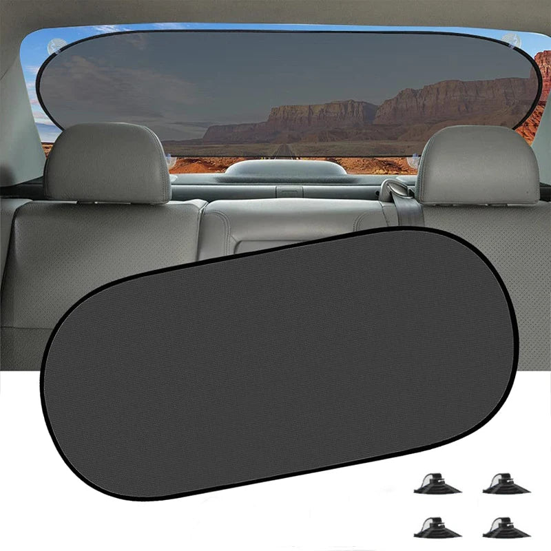 Auto-Sonnenschutz, UV-Schutz, zusammenklappbar, für Auto-Heckscheibe, 100 x