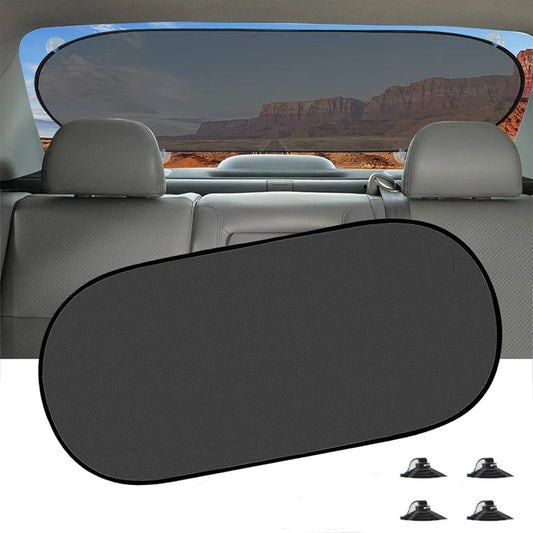 Auto-Sonnenschutz, UV-Schutz, zusammenklappbar, für Auto-Heckscheibe, 100 x