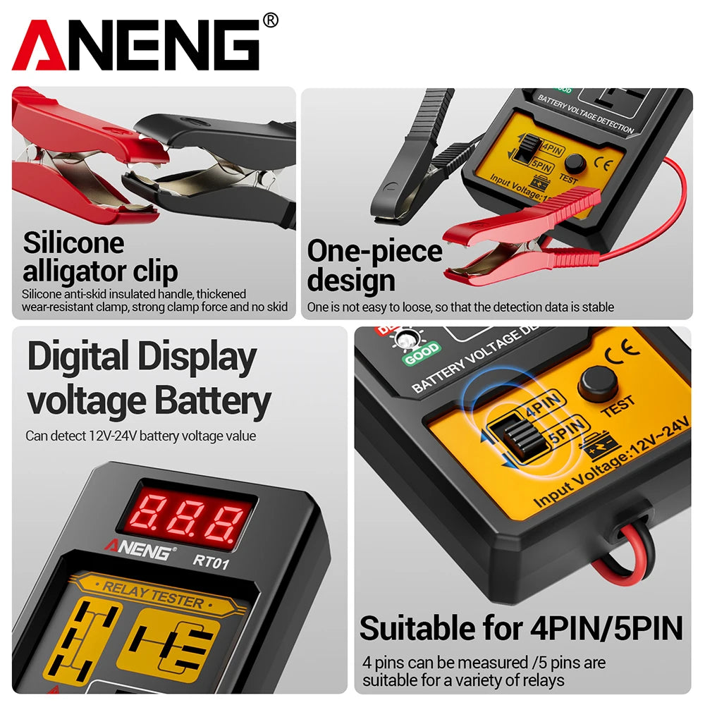 Relay Detector 11-25V ANENG RT01 – SwissGlanzGarage Ansicht 4