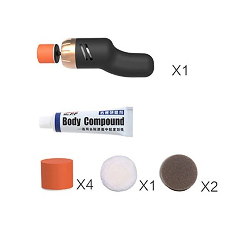 8000RPMCar Polisher Car Scratch Remover Machine Protection Car Scratch Solution Tools Automotive polisher Mini Polish...