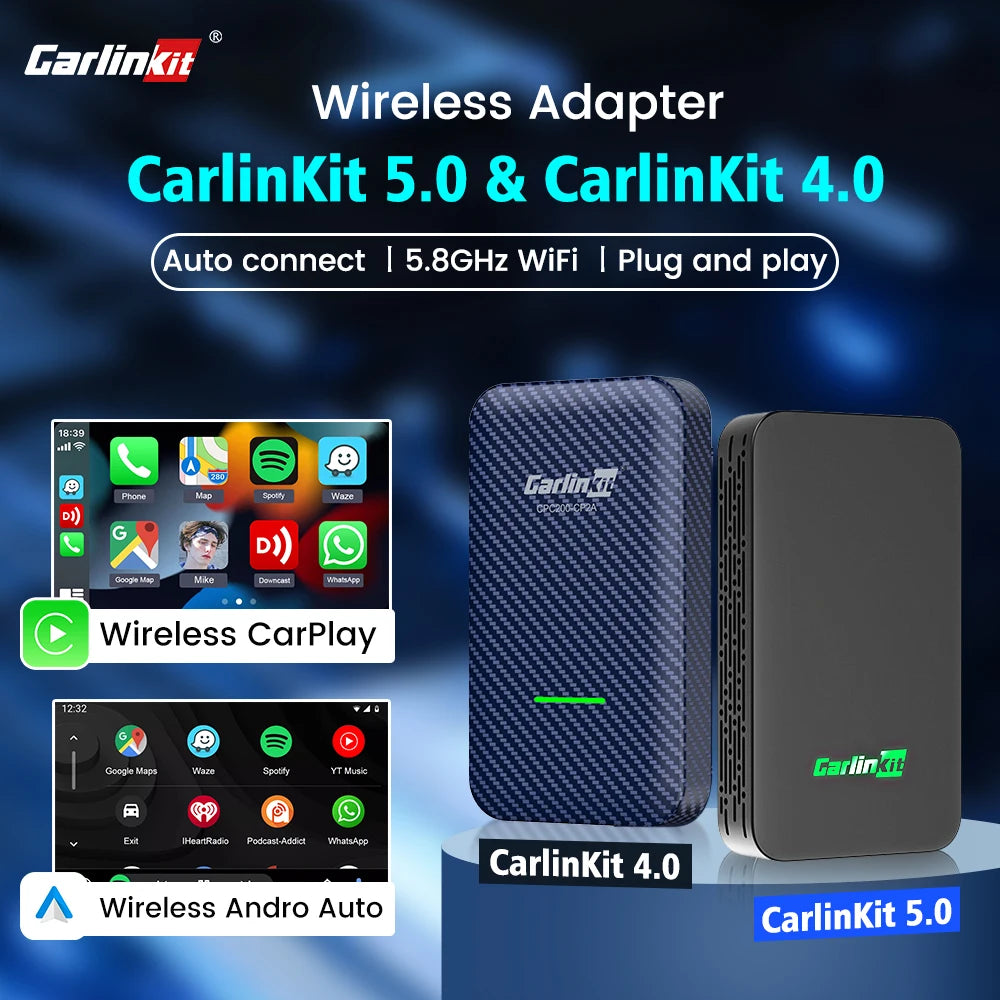 CarlinKit 5.0 Kabellos CarPlay Adapter – SwissGlanzGarage Ansicht 2