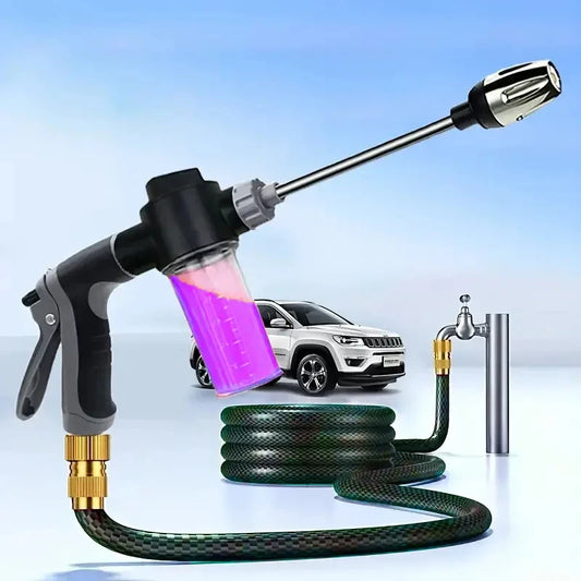 Hochdruck-Autowaschwasserpistole, Gartenwasserrohrdüse, multifunktionales Bewäss