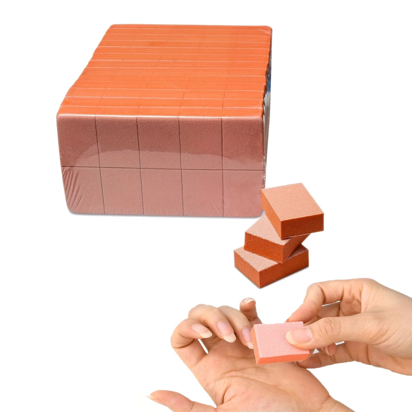 130 PCS Nagellack Polieren Puffer Block Doppelseitige Mini Schwamm Polieren Poli