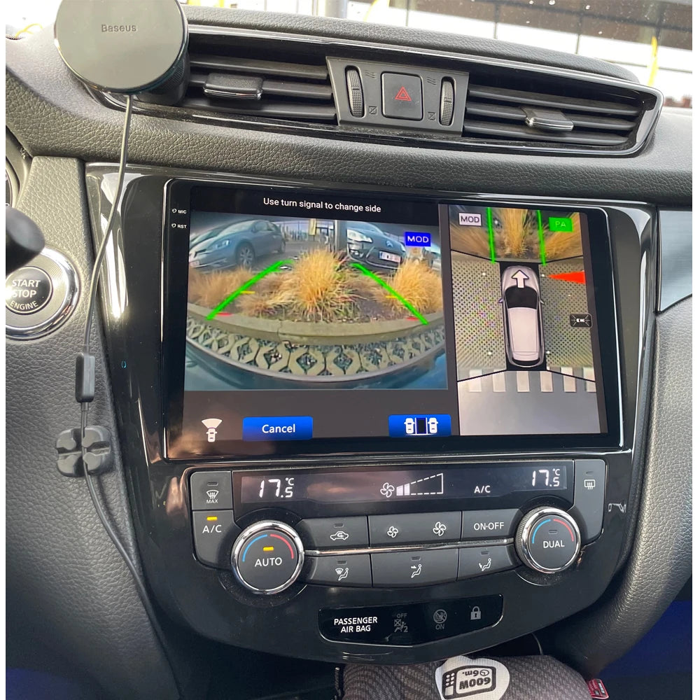 SINOSMART Android GPS für Nissan Qashqai J11 – SwissGlanzGarage Ansicht 3