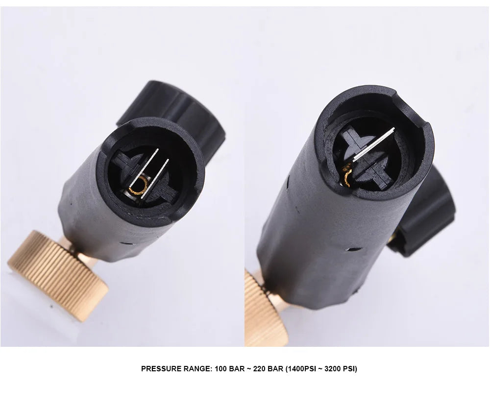Schaumkanone Set 1/4" Schnellanschluss – SwissGlanzGarage Ansicht 4