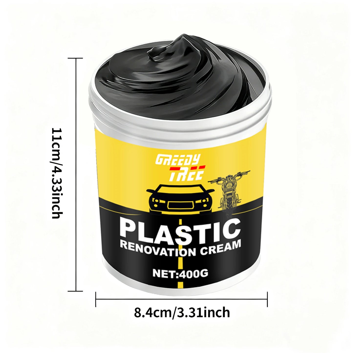 Kunststoff-Renovierungspaste 400g – SwissGlanzGarage Ansicht 5