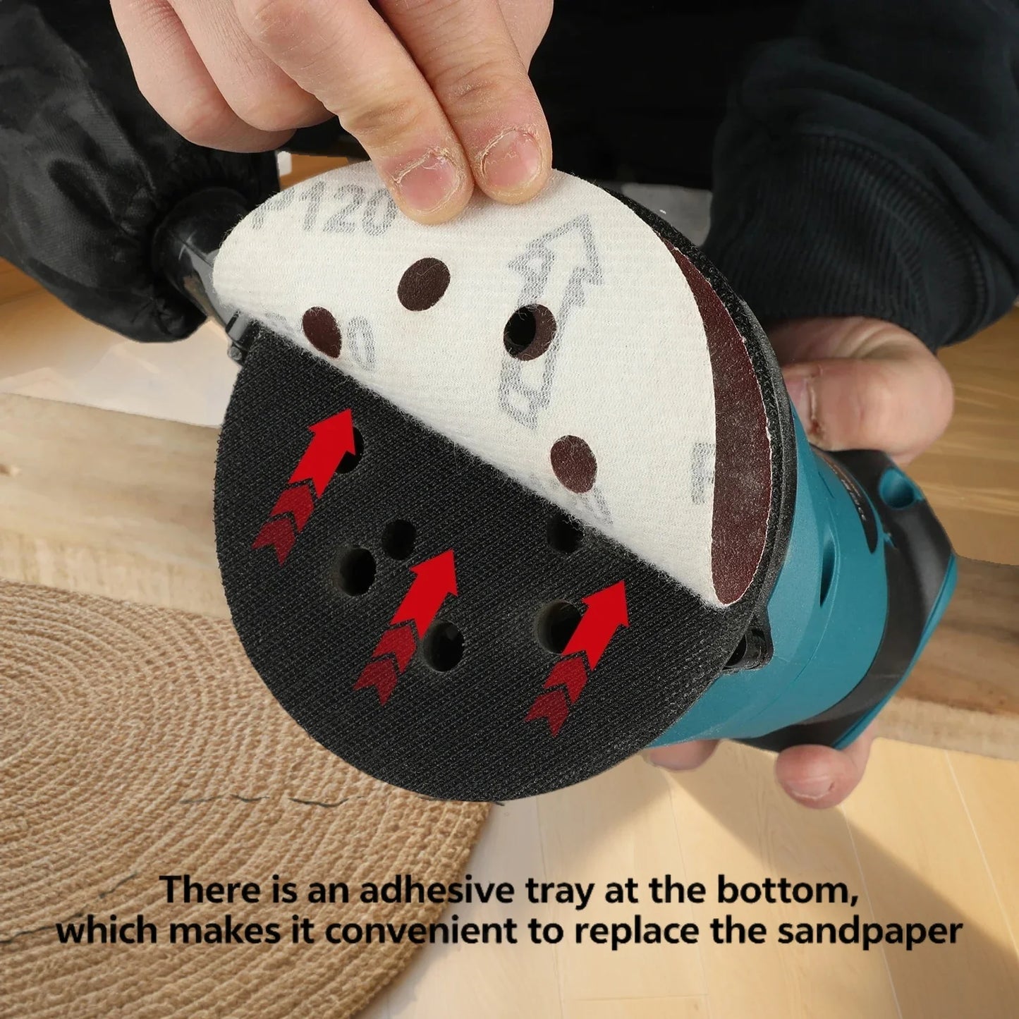 125mm Elektrische Metall Polieren Schleifen Schleif Maschine Holz Grinder Cordless Exzenterschleifer Auto Polierer Fü...