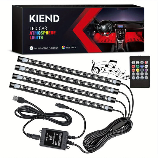 Auto-LED-Lichtleisten, RGB-Innenraumbeleuchtung mit…