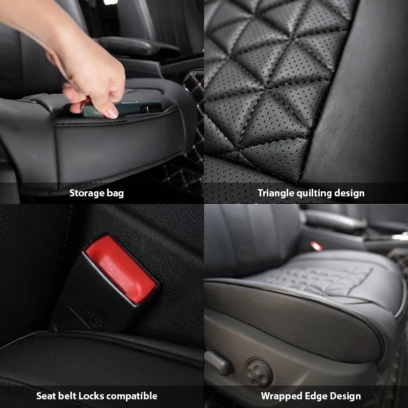 Universal Auto-Sitzbezug Kunstleder – SwissGlanzGarage Ansicht 4