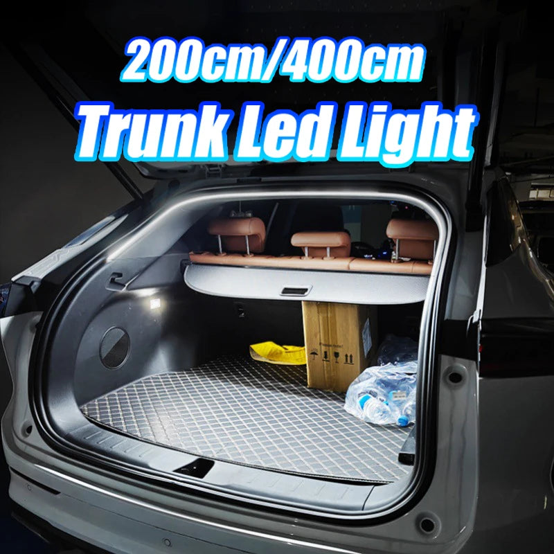 Kofferraum LED Beleuchtungsstreifen 200cm/400cm – SwissGlanzGarage Ansicht 3