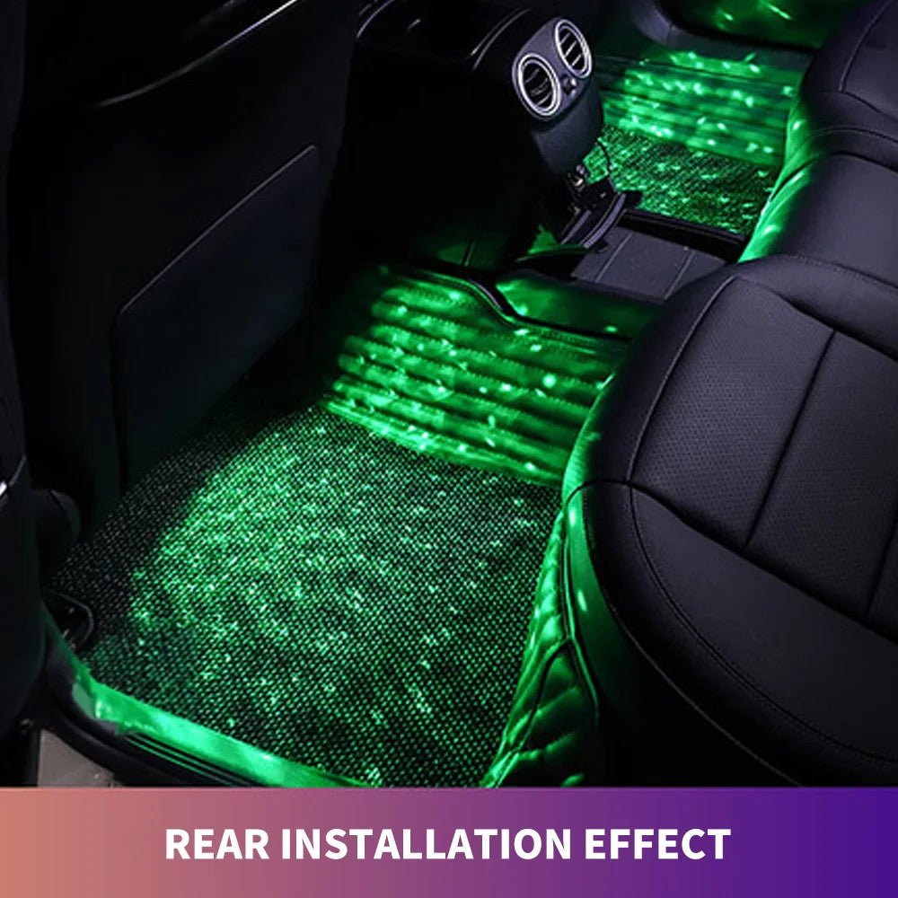 Auto Innen RGB LED Streifen Licht Styling Dekoration Atmosphäre