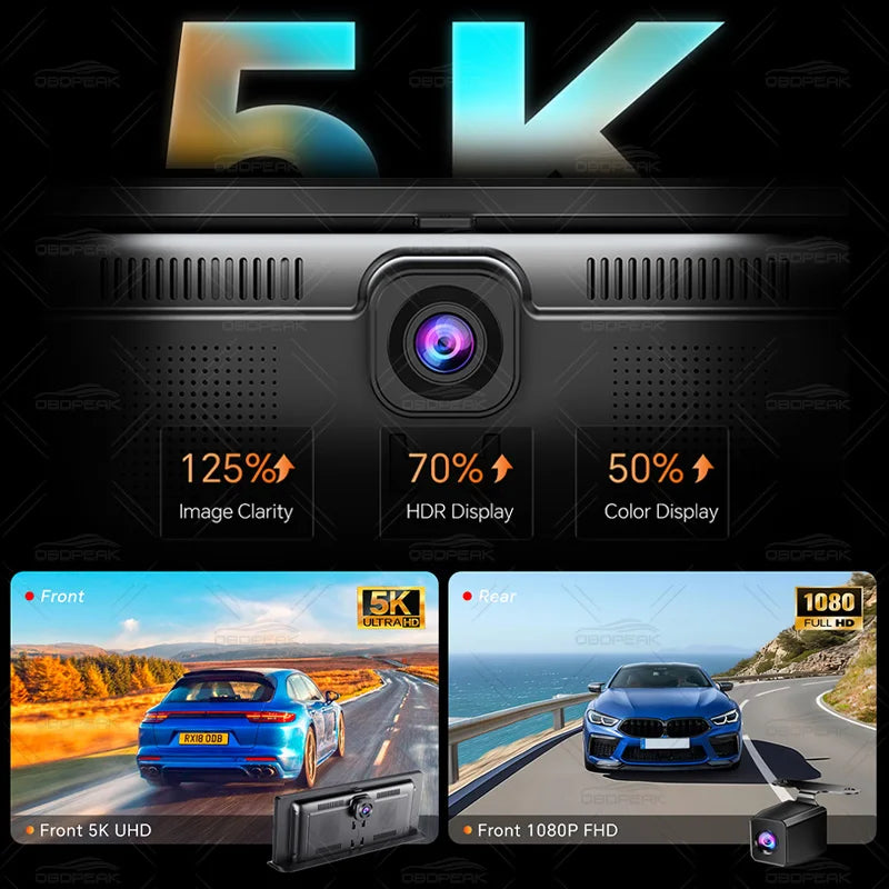K8 Pro 11.3" Touch Screen Auto-Kamera 5K – SwissGlanzGarage Ansicht 4