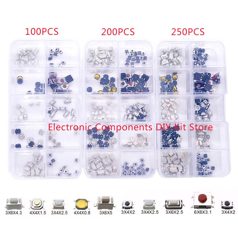 100/200/10 Typen Auto-Fernbedienung Taster Set – SwissGlanzGarage Ansicht 2