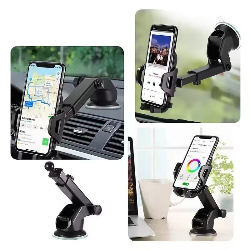 Sucker Autotelefonhalter Halterung Ständer Saugnapf Smartphone Mobile Handy Unterstützung in Autohalterung für iPhone...