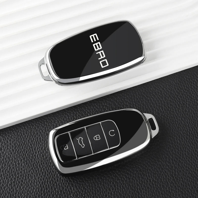 TPU Schlüsselhülle für Chery Ebro S800 S700 – SwissGlanzGarage Ansicht 3