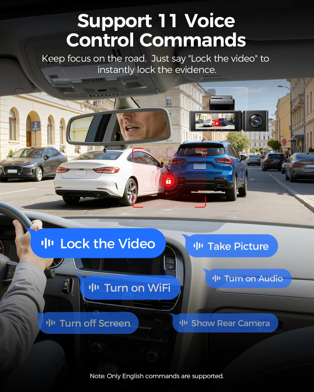 AZDOME M550 Pro Dashcam 4K – SwissGlanzGarage Autopflege Schweiz