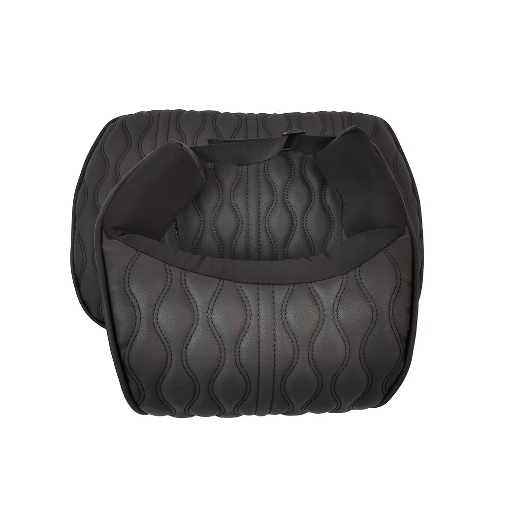 Ergonomisches Lordosen- & Nackenkissen Set – in Leder-Optik – SwissGlanzGarage Ansicht 6