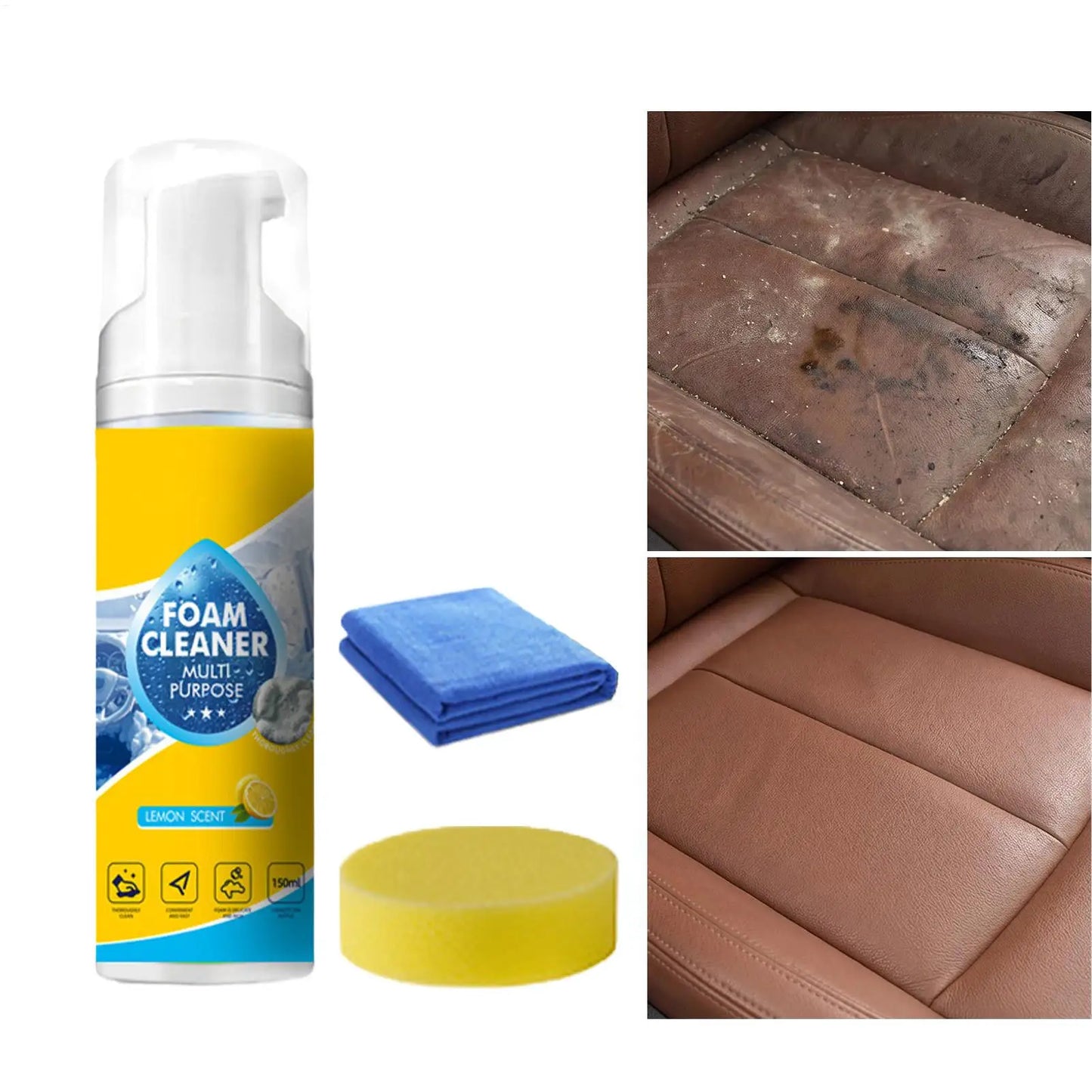 Auto-Innenreiniger 150ml Schaumreiniger für Fahrzeuginnenraum