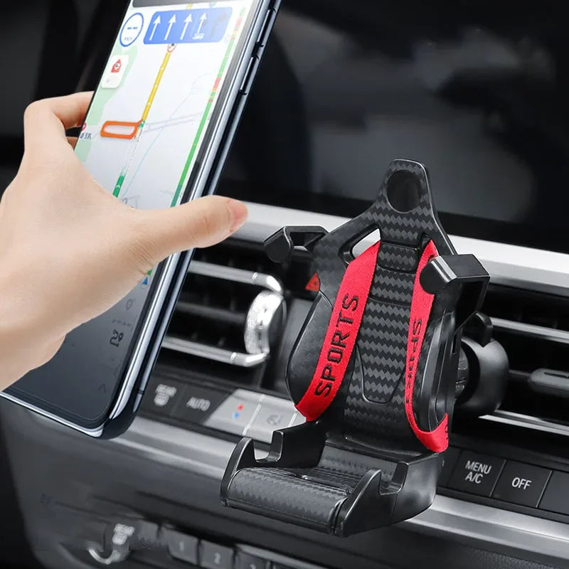 Racing Sitz Design Auto Handyhalterung – SwissGlanzGarage Autopflege Schweiz