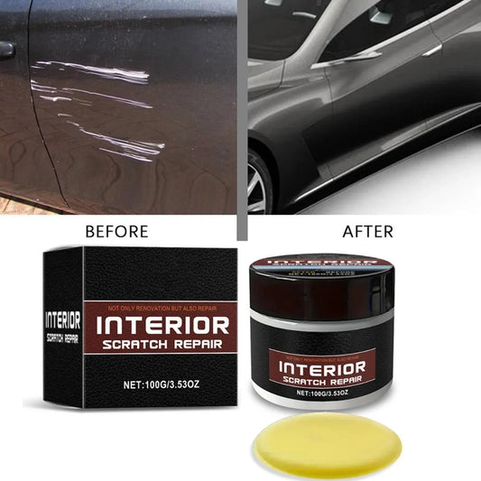 Professioneller Kratzerentferner für Autos, 100g Premium-Lackpflegepaste für leichte Kratzer, Wirbelmuster und Oxidation
