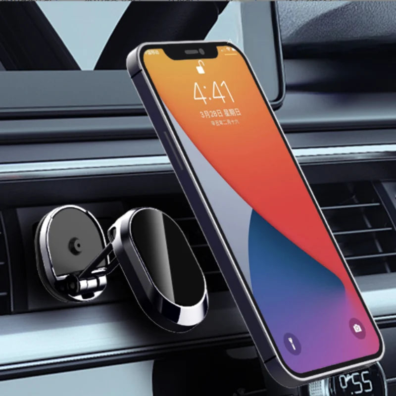 720 ° Rotation Faltbare Magnetische Auto Telefon Halter Einstellbar Universal Dashboard Ständer Air Vent Halterung GP...