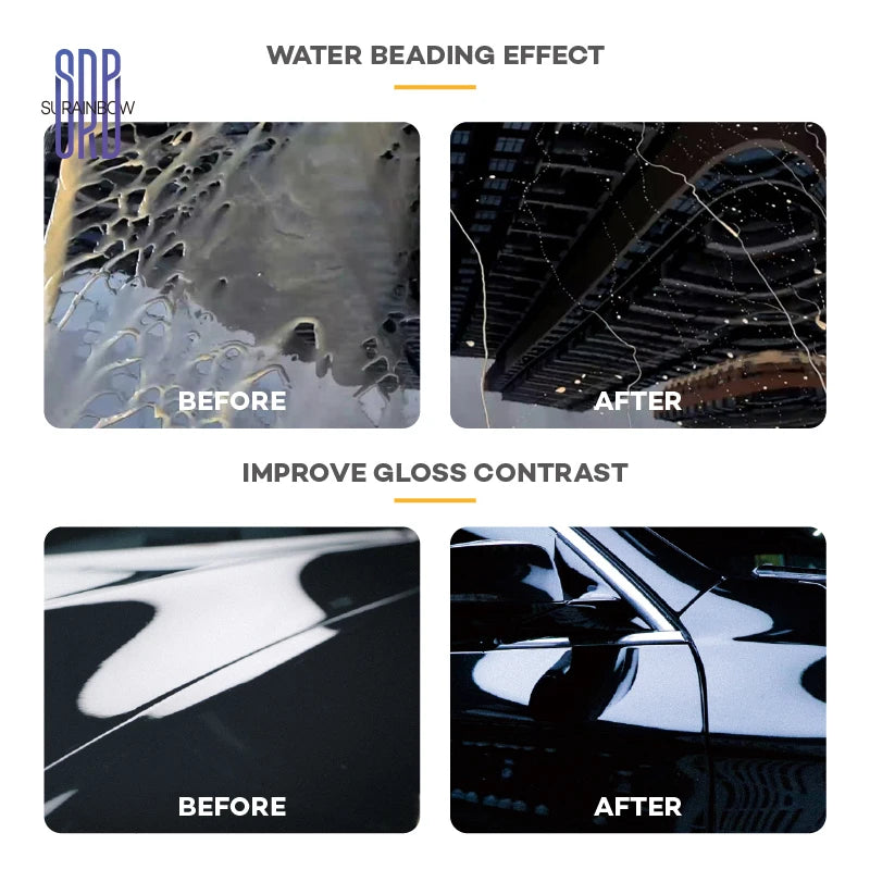 Crystal Black Wax Paste Wax – Premium-Autowachs für einen tiefen, reflektierenden Glanz mit langanhaltendem Schutz – ...